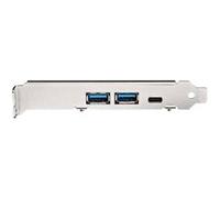 StarTech.com Carte PCIe USB 5 Ports - Carte PCI Express USB 3.1 10Gbps Gen 2 avec 1x USB-C & 2x USB-A - 1x IDC 2 Ports (Connecteur Interne USB 5Gbps) - Carte Contrôleur USB C (PEXUSB312A1C1H) -...