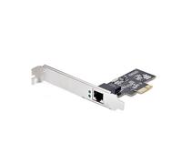 Carte réseau interne StarTech.com 1-Port 2.5G NBASE-T PCIe Network Card, Computer Network Interface Card, Intel I225-V, Single-Port Ethernet, Multi-Gigabit NIC (PR12GI-NETWORK-CARD) -