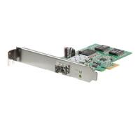 StarTech.com Carte réseau PCI Express à 1 port fibre optique Gigabit Ethernet avec SFP ouvert - Adaptateur NIC PCIe SFP