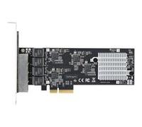 Startech.com 4-port 2.5gbps nbase-t pcie network card, intel i225-v ch