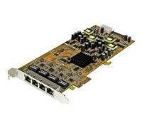 StarTech.com Carte réseau PCIe à 4 ports Gigabit PoE