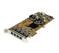 Startech.com carte réseau pcie à 4 ports gigabit power over ethernet -