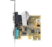 Startech.com 2-port pci express serial card, dual port pcie to rs232 (