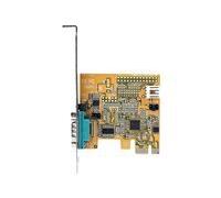StarTech Carte série PCIe 11050-PC-SERIAL-CARD – PCIe vers RS232 (DB9), UART 16C1050, Windows/Linux