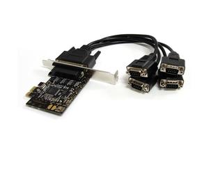 StarTech.com Carte Série PCI Express RS232 à 4 Ports avec Câble de Connexion - Remplacé par PEX4S953LP