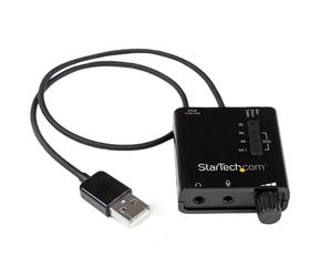 StarTech.com Carte son externe USB avec audio SPDIF numérique - Convertisseur DAC USB audio