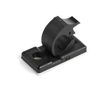 StarTech.com CBMCC1: Lot 100 Pinces Attache Câbles Nylon Noir, Diamètre 5.5mm, Adhésif 3M, UL94V-2, RoHS - Dimensions 26x13x12mm