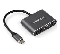 Startech.com cdp2dpvga adaptateur multiport usb-c vers displayport ou
