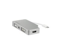 StarTech.com Adaptateur Multiport USB-C avec HDMI/VGA/Mini DisplayPort ou DVI - Convertisseur Moniteur USB Type C vers HDMI 1.4