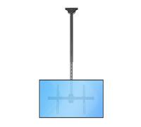 StarTech.com Ceiling TV Mount - 1.8' to 3' Short Pole - Full Motion - Supports Displays 32” to 75" - For VESA Mount Compatible TVs (FPCEILPTBSP)