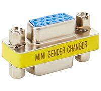 StarTech.com Changeur de genre VGA HD15 slim - Coupleur / Adaptateur VGA vers VGA - Inverseur de genre - F/F (GC15HSF)