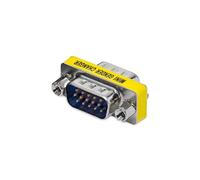 Changeur de genre VGA - Slim - Coupleur HD15 vers HD15 - Inverseur de genre VGA - M/M - Câble VGA - HD-15 (VGA) (M) pour HD-15 (VGA) (M) - pour