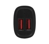 StarTech.com Chargeur de voiture USB à 2 ports - Haute puissance (24 W/4,8 A) - Noir