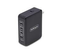 StarTech.com Chargeur Mural USB-C 140W, 3X USB-C/1x USB-A, Adaptateur d'alimentation PD 3.1 International GaN
