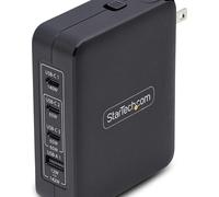 StarTech.com Chargeur mural USB-C 140W, 3x USB-C/1x USB-A, PD 3.1 chargeur international GaN pour MacBook/Dell XPS/Inspiron, alimentation USB type C, prise de charge USBC pour ordinateur portable