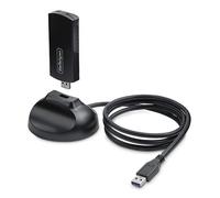 StarTech.com Clé USB WiFi 6E pour Ordinateur de Bureau/Portable, Carte Réseau Sans Fil avec Antenne Pliable, Dongle WiFi 6E pour PC, Adaptateur Wi-Fi Compatible 802.11 b/g/n/ac/ax, Réseau 2.4/5/6 GHz