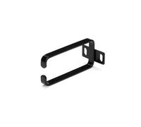 StarTech.com CMHOOK1UN Anneau de Gestion de Câbles Vertical 1U en Acier Noir 45x45x101mm pour Rack Serveur - Conforme EIA RS310-D, CE, TAA, REACH, RoHS