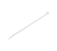 StarTech.com Colliers de Serrage 20cm Blancs, Nylon 66, Largeur 4mm, Diamètre Faisceau 55mm, Résistance 22kg, UL94V-2 - Lot de 100 (CBMZT8N)