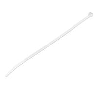 StarTech.com 10"(25cm) Cable Ties, 1/8"(4mm) wide, 2-5/8"(68mm) Bundle Diameter, 50lb(22kg) Tensile Strength, Nylon Self Locking Zip Ties w/Curved Tip, 94V-2/UL Listed, 1000 Pack, White - Nylon...