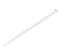 StarTech.com Colliers de Serrage Réutilisables 25 cm Blancs - Largeur 7 mm - Diam. faisceau 65 mm - Résistance traction 22 kg - Colson nylon détachable - Intérieur/extérieur - Homologués 94V-2/UL - 10