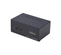 StarTech.com Commutateur KVM 2 Ports DisplayPort et HDMI, 4K 60Hz, Switch KVM, H