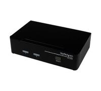 StarTech.com Commutateur KVM 2 Ports DisplayPort, USB et Audio - Switch KVM - 2560x1600