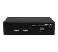 Commutateur kvm 2 ports displayport® usb et audio - switch kvm - 3x di