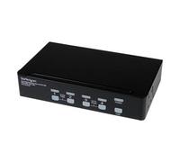 StarTech.com Commutateur KVM 4 Ports DVI USB, Montage en Rack et Audio - Switch KVM - 2560x1600