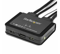 Startech.com switch kvm displayport 2 ports- 4k 60 hz - commutateur k