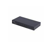 StarTech Commutateur KVM DisplayPort 8 ports - DP 1.2 - Kit de montage rack 1U - Bouton-poussoir