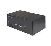 StarTech Commutateur KVM HDMI 2.0 SV231DHU34K6 – 2 ports, 2 écrans, 4K 60Hz, Hub USB 3.0, 4x USB2.0