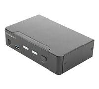 StarTech Commutateur KVM HDMI SV231HU34K6 – 2 ports, 4K 60Hz, Ultra HDR, USB 3.0 Hub, Audio