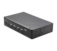 StarTech Commutateur KVM HDMI SV431HU34K6 – 4 ports, moniteur 4K 60Hz Ultra HDR, Hub USB 3.0