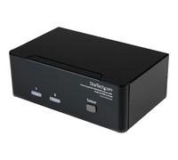 Switch kvm usb 2 ports dvi avec audio - commutateur concentrateur usb