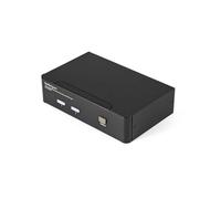 StarTech.com Commutateur KVM HDMI USB 2 ports avec audio et concentrateur USB 2.0