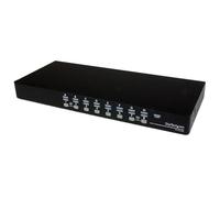 Kit de commutateur kvm usb à montage sur rack 1u 16 ports avec afficha