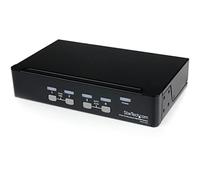 Commutateur kvm 2 ports dvi, usb et audio - switch kvm - 3x dvi femell