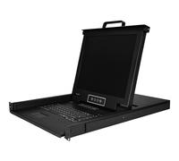 StarTech.com Console KVM 1U à 16 ports pour racks de serveur - 17 pouces (RKCONS1716K) - Console KVM avec commutateur KVM - 16 ports - PS/2, USB - 17" - rack-montable - 1280 x 1024 @ 60 Hz - 250...