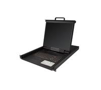 StarTech.com Console KVM 8 Ports 19" 1U Rack Acier Noir LCD 1280x1024 VGA USB 2.0 MTBF 50000h RKCONS1908K