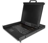 StarTech.com Rackmount KVM Console - Single Port VGA KVM with 17 LCD Monitor for Server Rack - Fully Featured Universal 1U LCD KVM Drawer w/Cables & Hardware - USB Support - 50,000 MTBF
