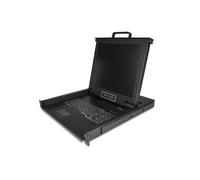 StarTech.com Console KVM Rack 1U - LCD 17" VGA 1280x1024, Module KVM Port Unique, Support USB, MTBF 50000h, Câbles et Kit de Montage Inclus