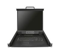 Startech.com 16 port rackmount kvm console with 6ft cables, integrated