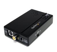 STARTECH Convertisseur composite et S-vidéo vers HDMI avec audio - Convertisseur vidéo - vidéo composite, S-video - HDMI - Noir