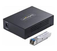 StarTech.com - Convertisseur de média à fibre optique - 1GbE - plus de fibre optique - 1000Base-T, 1000Base-LX, 10Base-T, 100Base-TX - LC Duplex monomode / RJ-45 - jusqu'à 20 km - 1310 nm - Conformité