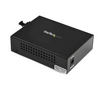 StarTech.com Convertisseur de Média Fibre Multimode (MM) LC pour Réseau 10/100/1000 - 550m - Gigabit Ethernet - 850nm - avec Émetteur-Récepteur SFP (MCM1110MMLC)