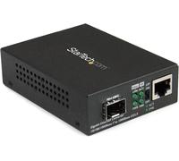 Startech.Com Convertisseur De Média Fibre Optique Gigabit Ethernet Avec Slot Sfp Ouvert(Mcm1110Sfp)