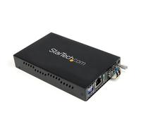StarTech.com Convertisseur de média Gigabit Ethernet monomode fibre optique / fibre optique LC 40 km - 2000 Mbit/s - 1 StarTech.com