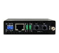 StarTech.com Convertisseur Ethernet sur fibre optique multimode ST - 10 / 100 Mb/s - 2km - Convertisseur de média à fibre optique - 100Mb LAN - 10Base-T, 100Base-FX, 100Base-TX - RJ-45 / ST multi-mode
