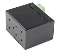 StarTech.com Convertisseur Fibre RJ45 Industriel - 100Mbps SFP vers Réseau Ethernet/Cat6 - Fibre Optique Mono Mode/Multi Mode vers Cuivre - 12-56V CC - IP-30/ -40 à +75°C