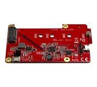StarTech.com Convertisseur USB vers mSATA pour Raspberry Pi et les cartes de développement - Adaptateur USB vers mini SATA - contrôleur de stockage - M.2 Card - USB 2.0